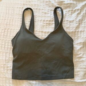 Lululemon Align Tank Gray/Green
